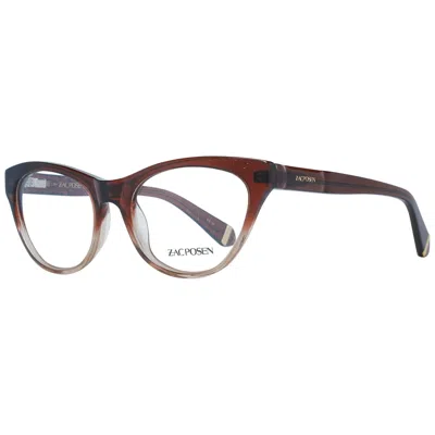 Zac Posen Ladies' Spectacle Frame  Zglo 51br Gbby2 In Brown