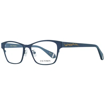 Zac Posen Ladies' Spectacle Frame  Zhat 50bl Gbby2 In Blue