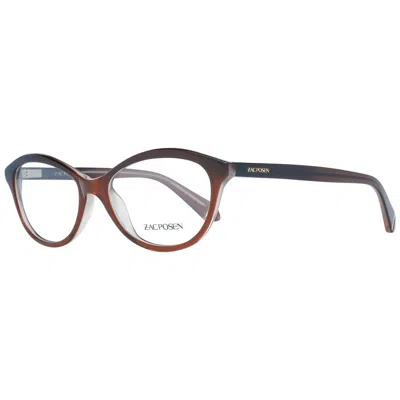 Zac Posen Ladies' Spectacle Frame  Zire 52ch Gbby2 In Brown