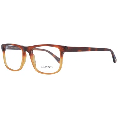 Zac Posen Men' Spectacle Frame  Zjac 52to Gbby2 In Brown