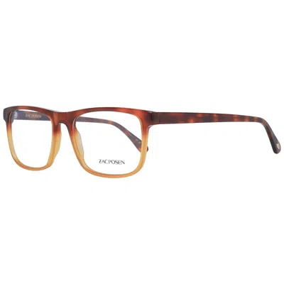 Zac Posen Men' Spectacle Frame  Zjac 54to Gbby2 In Brown