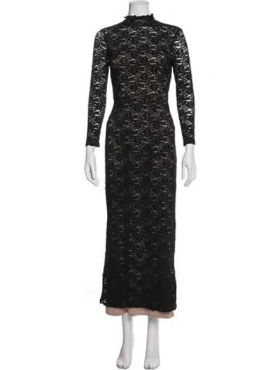 Pre-owned Zac Posen Nylon Long Dress In Blue