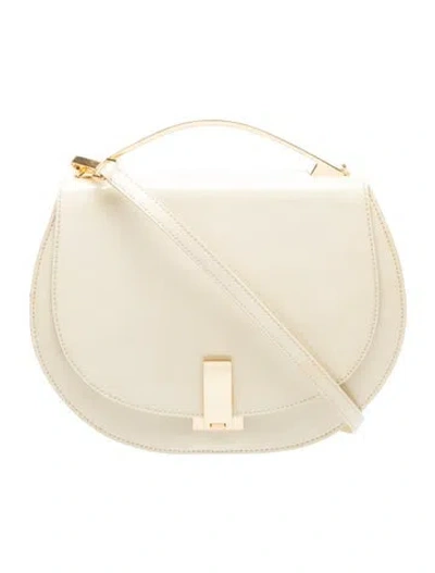 Pre-owned Zac Posen Patent Leather Shoulder Bag In Neutral