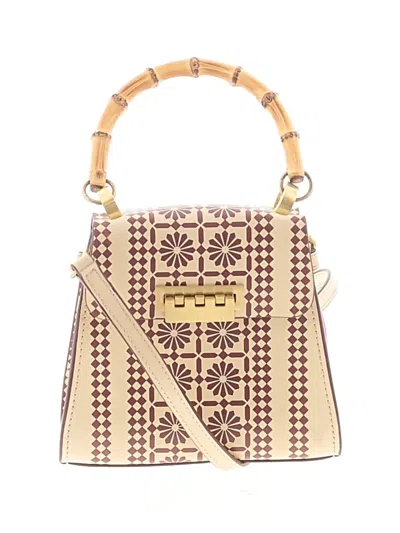 Pre-owned Zac Posen Satchel In Ivory