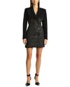 Zac Posen Tweed Blazer Corset Dress