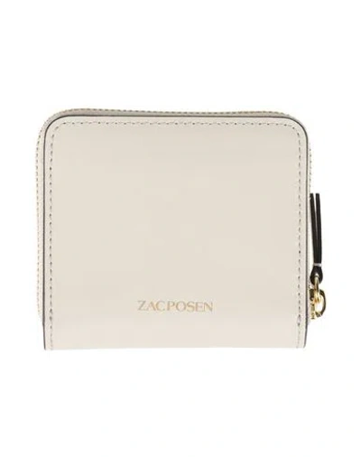 Zac Posen Woman Wallet Light Grey Size - Textile Fibers In Gray