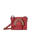 Zac Posen Women's Biba Buckle Large Crossbody Bag In Applered In Red