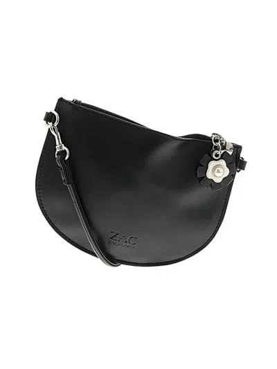 Pre-owned Zac Zac Posen Crossbody Bag In Black