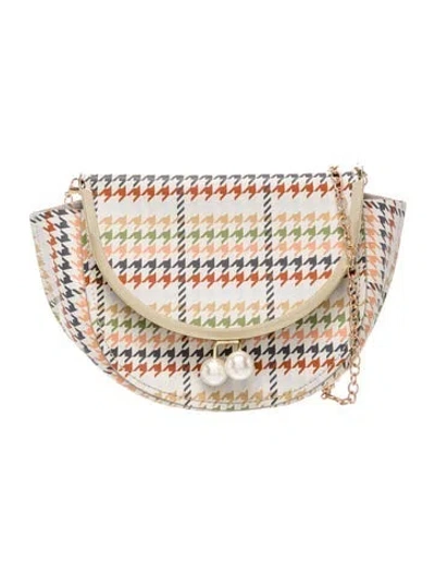 Pre-owned Zac Zac Posen Crossbody Bag In Neutral