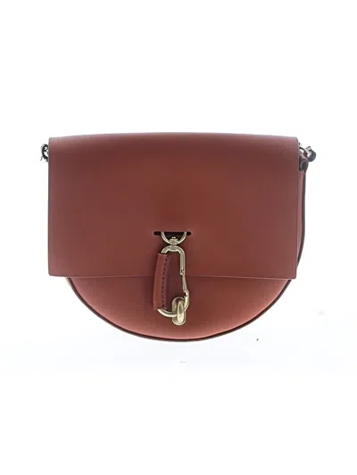 Pre-owned Zac Zac Posen Crossbody Bag In Orange