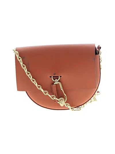 Pre-owned Zac Zac Posen Crossbody Bag In Tan