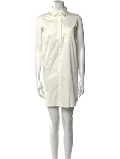 Pre-owned Zac Zac Posen Knee-length Dress In Neutral