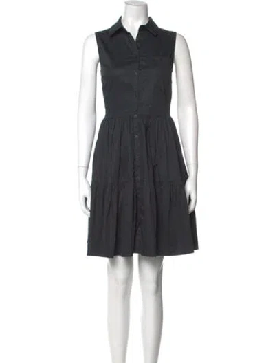 Pre-owned Zac Zac Posen Mini Dress In Gray