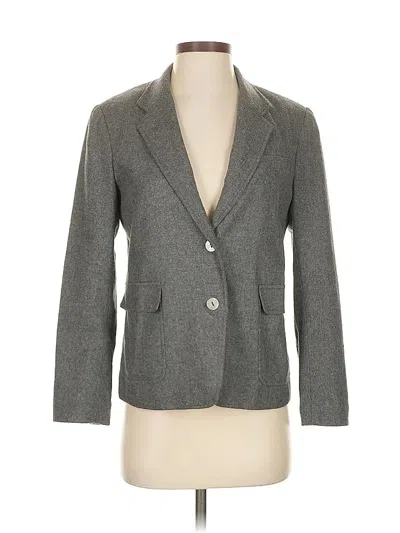 Pre-owned Zachary's Smile White Label Blazer Jacket In Gray