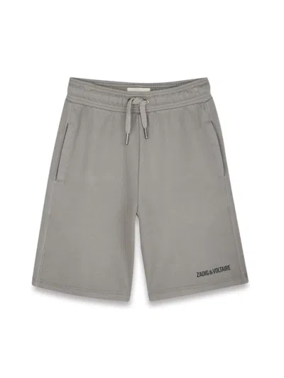 Zadig & Voltaire Kids' Bermuda In Grey