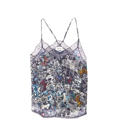 Zadig &amp; Voltaire Christy Top In Multicolor