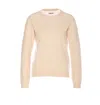 Zadig & Voltaire Cici Patch Sweater In Beige