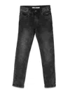 Zadig & Voltaire Denim Back Lavé In Black