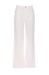 Zadig & Voltaire Elio Denim Pants In White