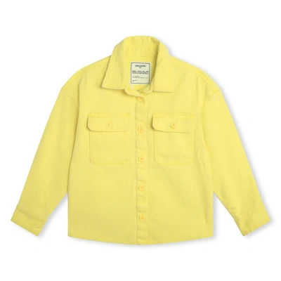 Zadig &amp; Voltaire Kids' Giacca-camicia Denim In Yellow