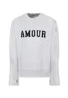 Zadig & Voltaire Grey Sweater For Girl With Writing In Grey