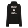Zadig & Voltaire High Neck Knitted Jumper In Black
