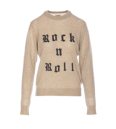 Zadig &amp; Voltaire Ivy Sweater In Beige
