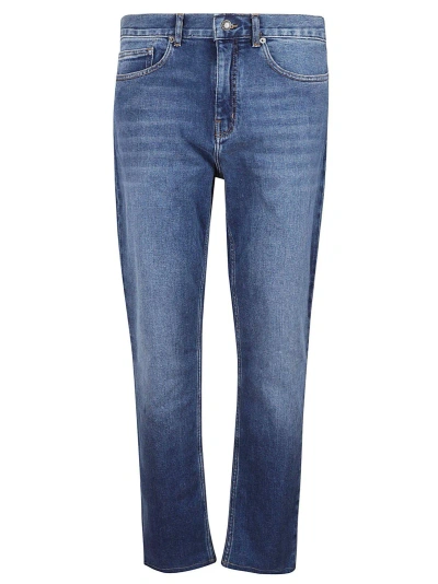 Zadig &amp; Voltaire Logo Patch Jeans In Medium Blue