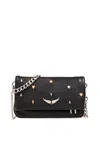 ZADIG &AMP; VOLTAIRE ROCK NANO LUCKY CHARMS CLUTCH BAG