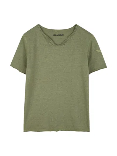 Zadig & Voltaire Kids' T-shirt In Green