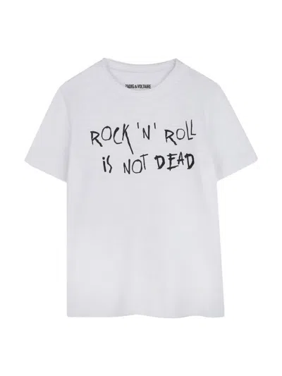 Zadig & Voltaire Kids' T-shirt In White
