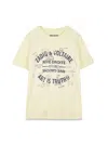 Zadig & Voltaire T-shirt In Yellow