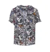 Zadig & Voltaire Tafiz Soft Butterflies Shirt In Multicolor