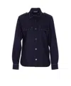 Zadig & Voltaire Taskman Shirt In Blue