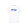 Zadig & Voltaire White T-shirt For Boy With Logo In White
