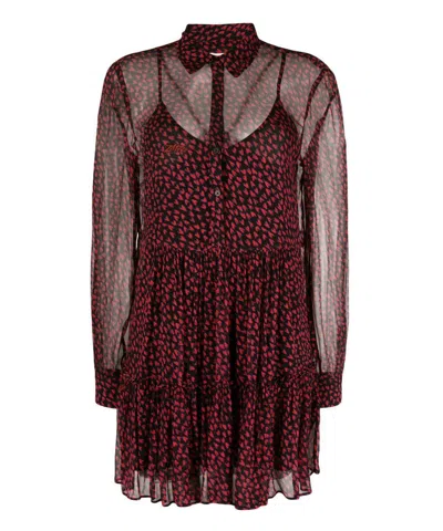 Zadig&amp;voltaire Mini Dress In Red