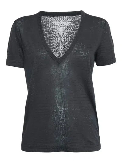 Pre-owned Zadig & Voltaire 1141396 Grey In Gray