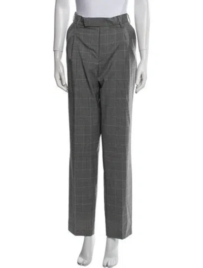 Pre-owned Zadig & Voltaire 2020-2021 Straight Leg Pants In Gray