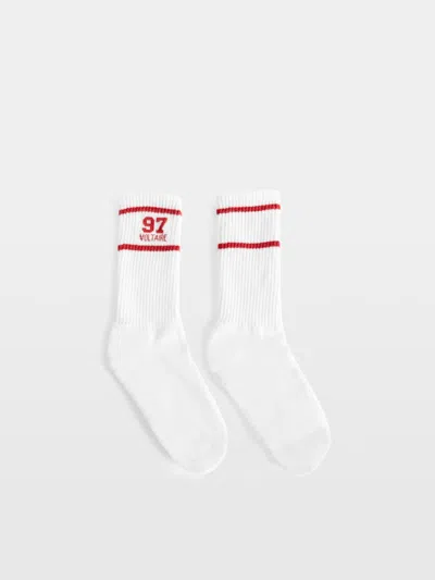 Zadig & Voltaire 97 Voltaire Socks In White
