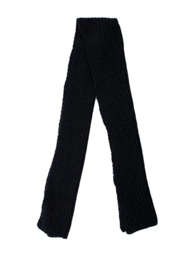 Pre-owned Zadig & Voltaire Acrylic Scarf In Blue