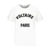 Zadig & Voltaire Zadig&voltaire Alys Hc Voltaire Paris T-shirt In White