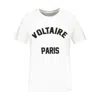 Zadig & Voltaire Zadig&voltaire Alys Hc Voltaire Paris T-shirt In White