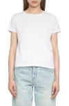 Zadig & Voltaire Alys Multicusto Strass Rhinestone Graphic T-shirt In White