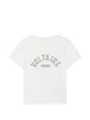 Zadig & Voltaire Alys Bc Voltaire Par Tee In White