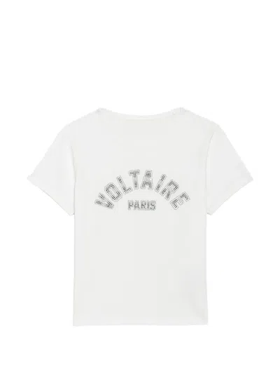 Zadig & Voltaire Alys T-shirt In White