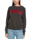 Zadig & Voltaire Amour Flock Sweatshirt In Black