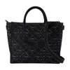 Zadig & Voltaire Womens Angel Monogram Canvas Tote Bag Black In Black
