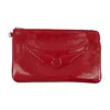 Zadig & Voltaire Angel Leather Wallet In Burgundy