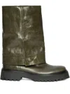 Zadig & Voltaire Angie Fold-over Leather Boots
