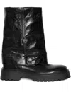 Zadig & Voltaire Angie Vintage Patent Leather Sleeve Boots
